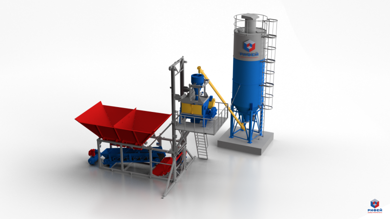 Мобильные бетонные заводы